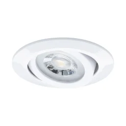 Paulmann LED-uppovalaisin, valkoinen, Ø 8 cm, 4,8 W, 20 kpl:n sarja