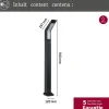 Paulmann LED-valaisin Merano, sensori, alumiini, antrasiitti