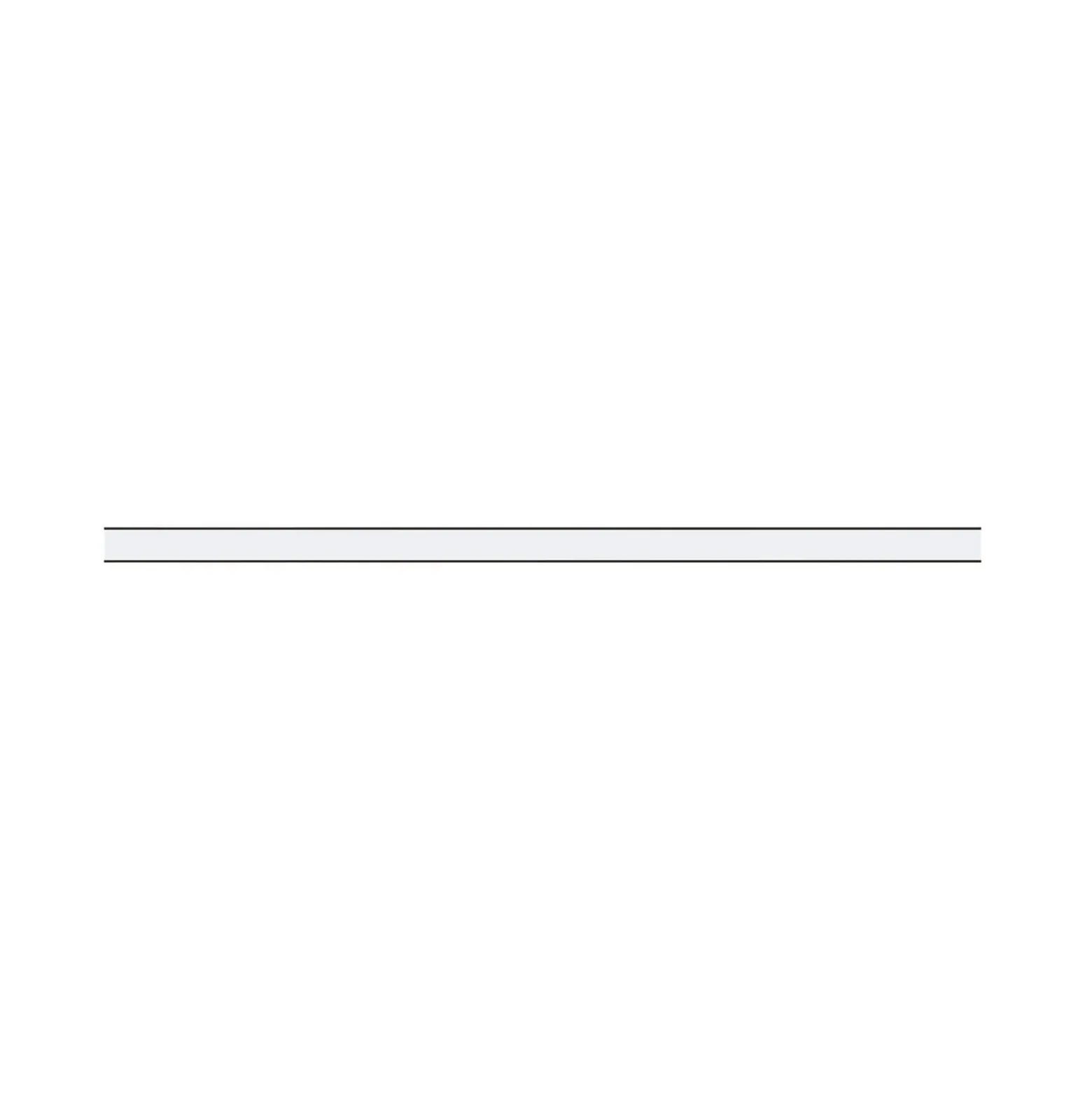 Paulmann LED-valolista Linion, musta, 100 cm, 3 000 K