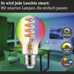 Paulmann LED ZigBee E27 6,3W RGBW him. kulta