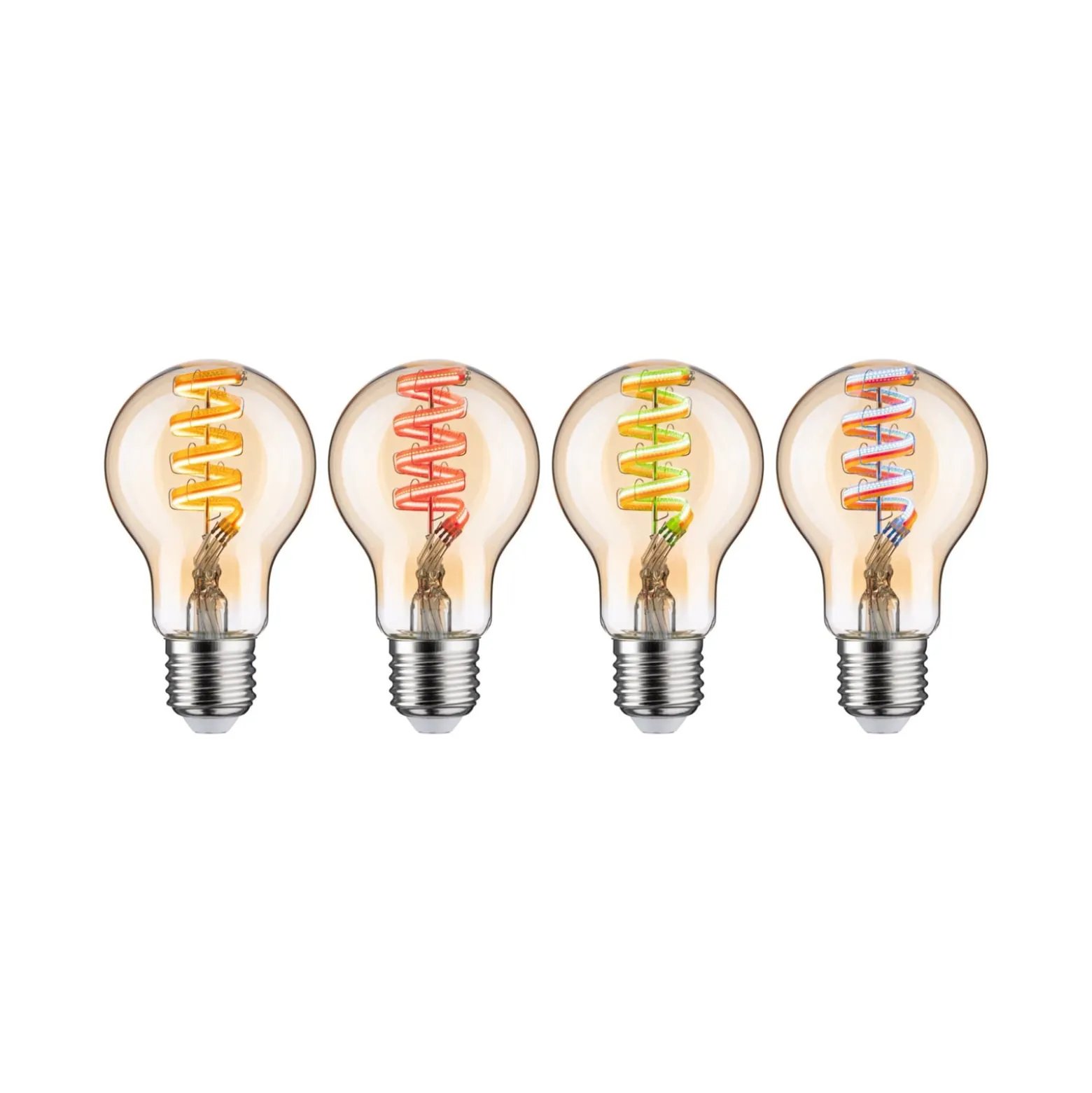Paulmann LED ZigBee E27 6,3W RGBW him. kulta