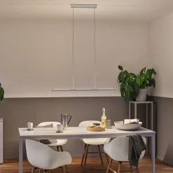 Paulmann Lento LED-riippuvalaisin ZigBee CCT himmennettävä kromi