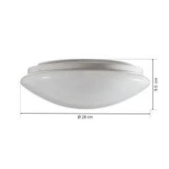 Paulmann Leonis -LED-kattovalaisin 3 000 K Ø 28 cm