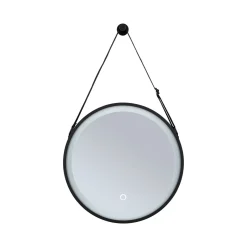 Paulmann Miro LED-riippupeili CCT Ø40cm Framelight