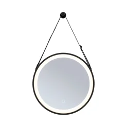 Paulmann Miro LED-riippupeili CCT Ø40cm Framelight