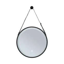 Paulmann Miro LED-riippupeili CCT Ø40cm Framelight