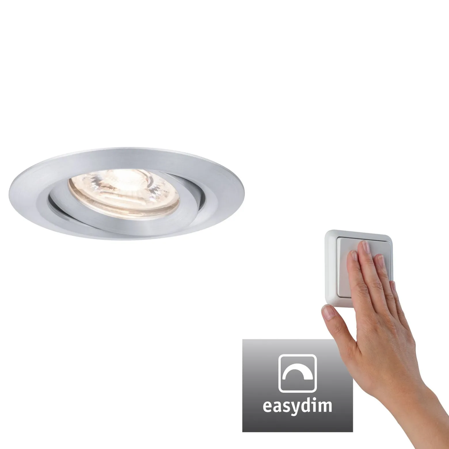 Paulmann Nova mini Plus easydim alumiini