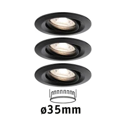 Paulmann Nova Mini Plus LED easydim 3 musta