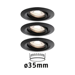 Paulmann Nova Mini Plus LED easydim 3 musta