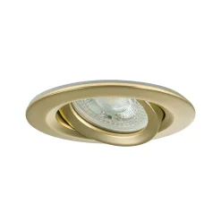 Paulmann Nova Plus -uppovalaisin, kulta, halkaisija 9 cm, GU5.3/GU10, IP65