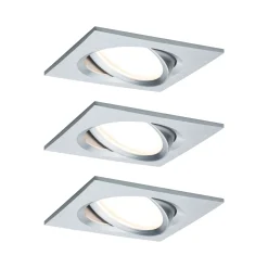 Paulmann Nova Plus 3x LED-spotti kulmikas alumiini