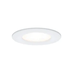 Paulmann Nova -uppovalaisin, valkoinen Ø 8 cm GU10-LED IP44 3 kpl:n sarja