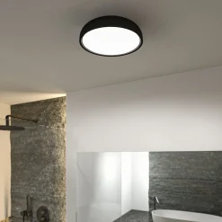 Paulmann Oka LED-kattovalaisin IP44 CCT musta