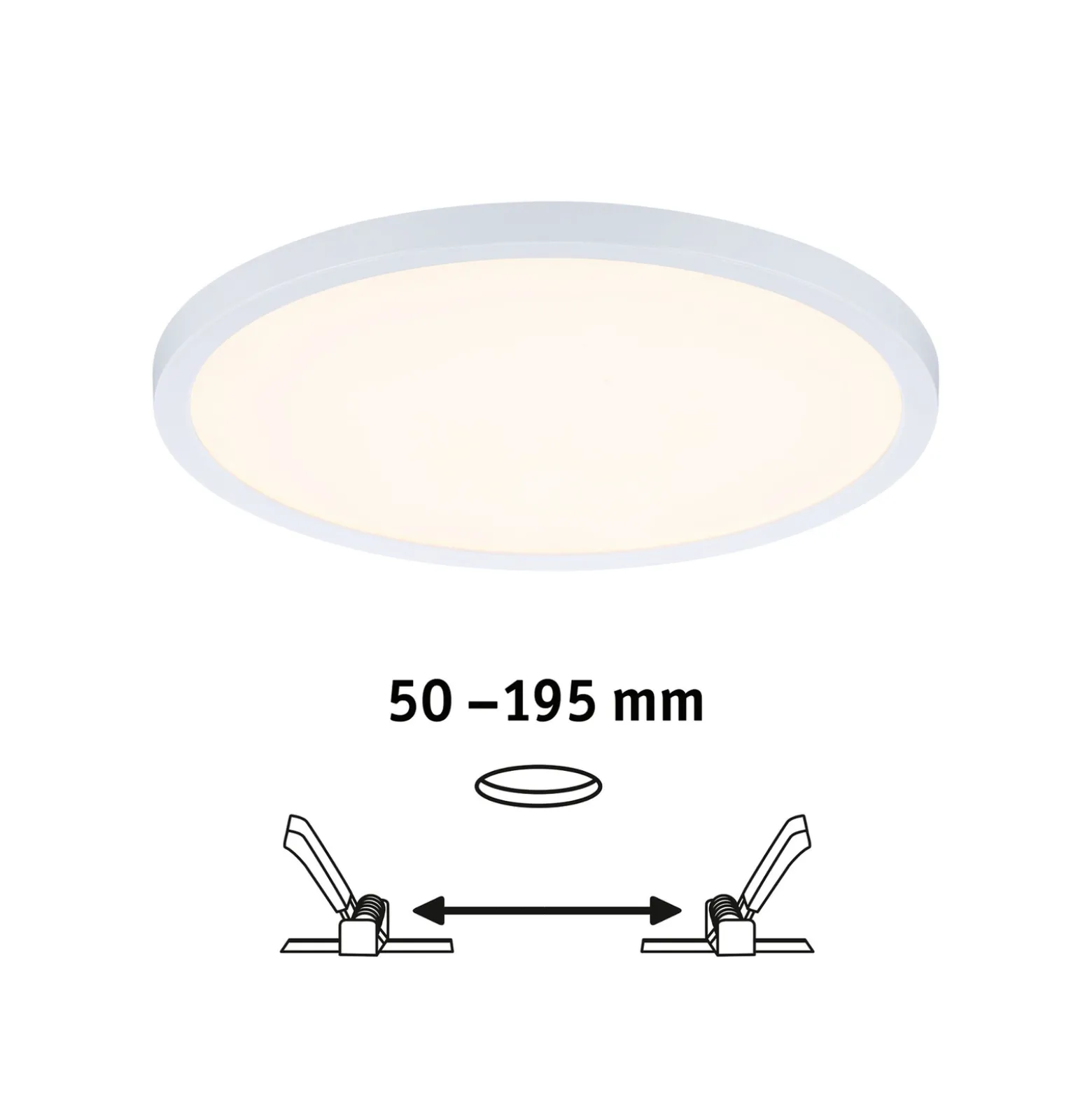 Paulmann-paneeli Areo ZigBee pyöreä 23 cm
