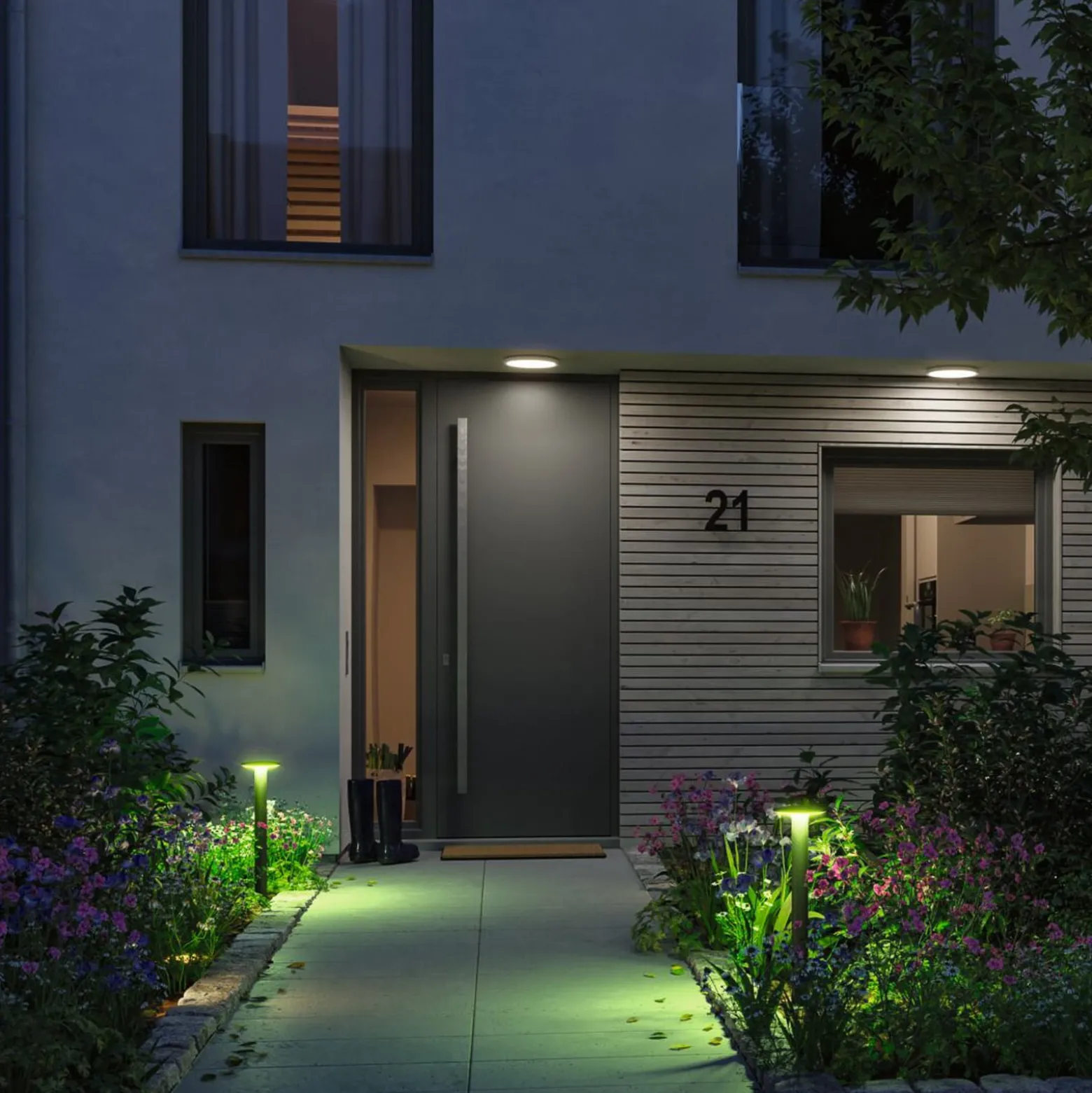 Paulmann Plate ZigBee RGBW LED säädettävä valaisin