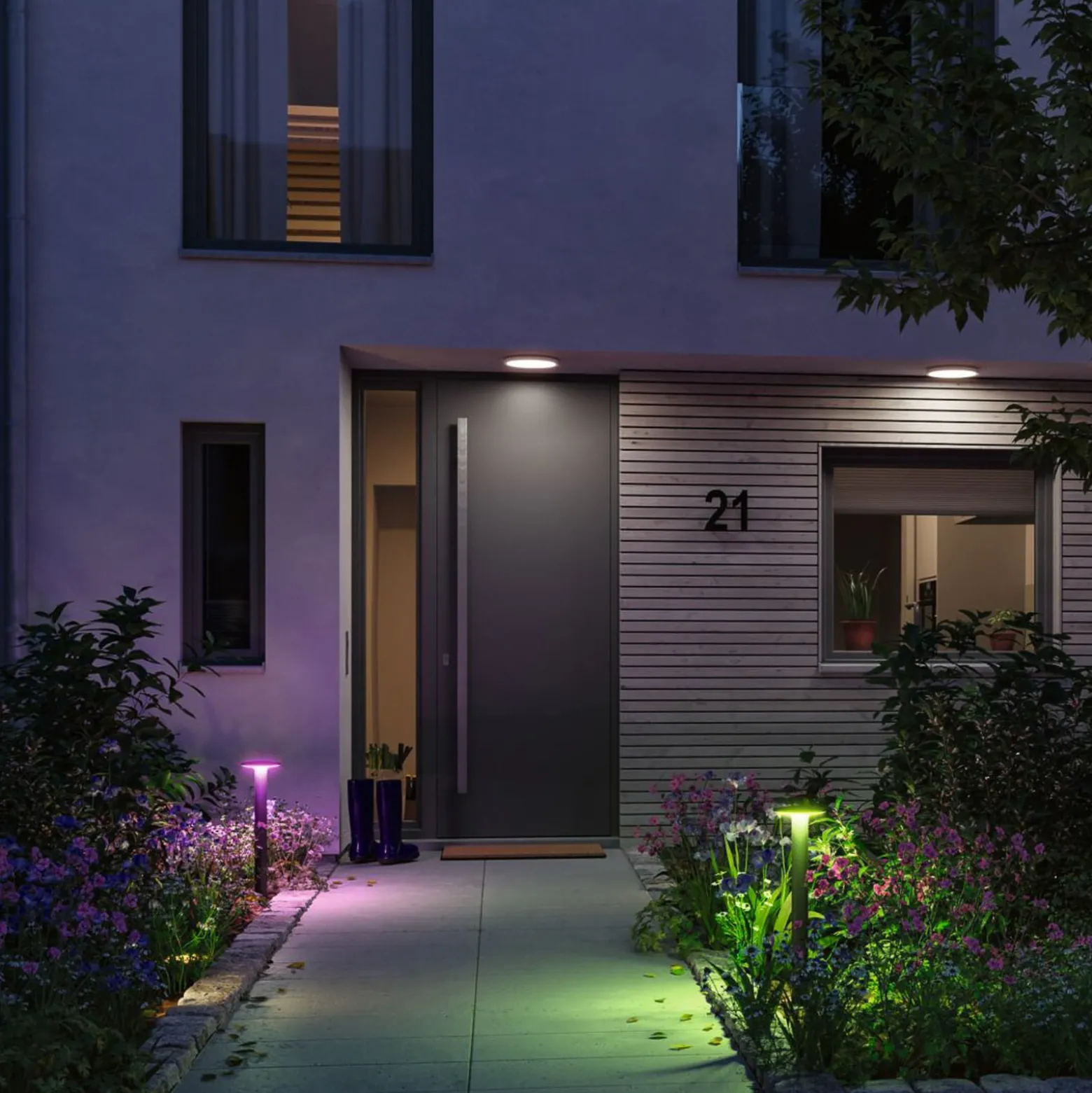 Paulmann Plate ZigBee RGBW LED säädettävä valaisin