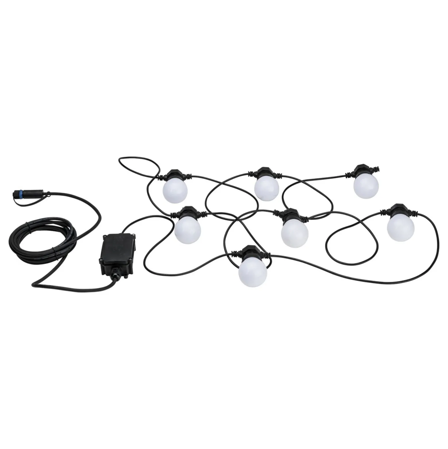 Paulmann Plug & Shine LED-keijuvalot Globe 7x0.2W