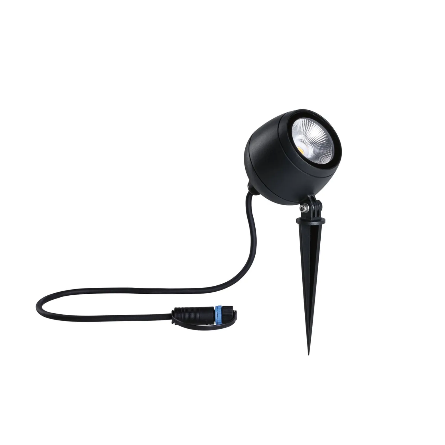 Paulmann Plug & Shine LED-valonheitin Kikolo, 3000 K, 60°, alumiini
