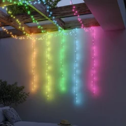 Paulmann Plug&Shine Smart -valoketju Yuna 10 m RGB musta