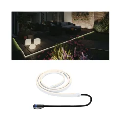 Paulmann Plug & Shine Smooth LED-nauhat 3,000K 2 m