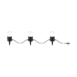 Paulmann Plug & Shine ulkovalaisinketju Tubs antrasiitti 3xE14