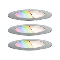 Paulmann Plug & Shine Upotettava valonheitin Floor 3 RGBW ZigBee