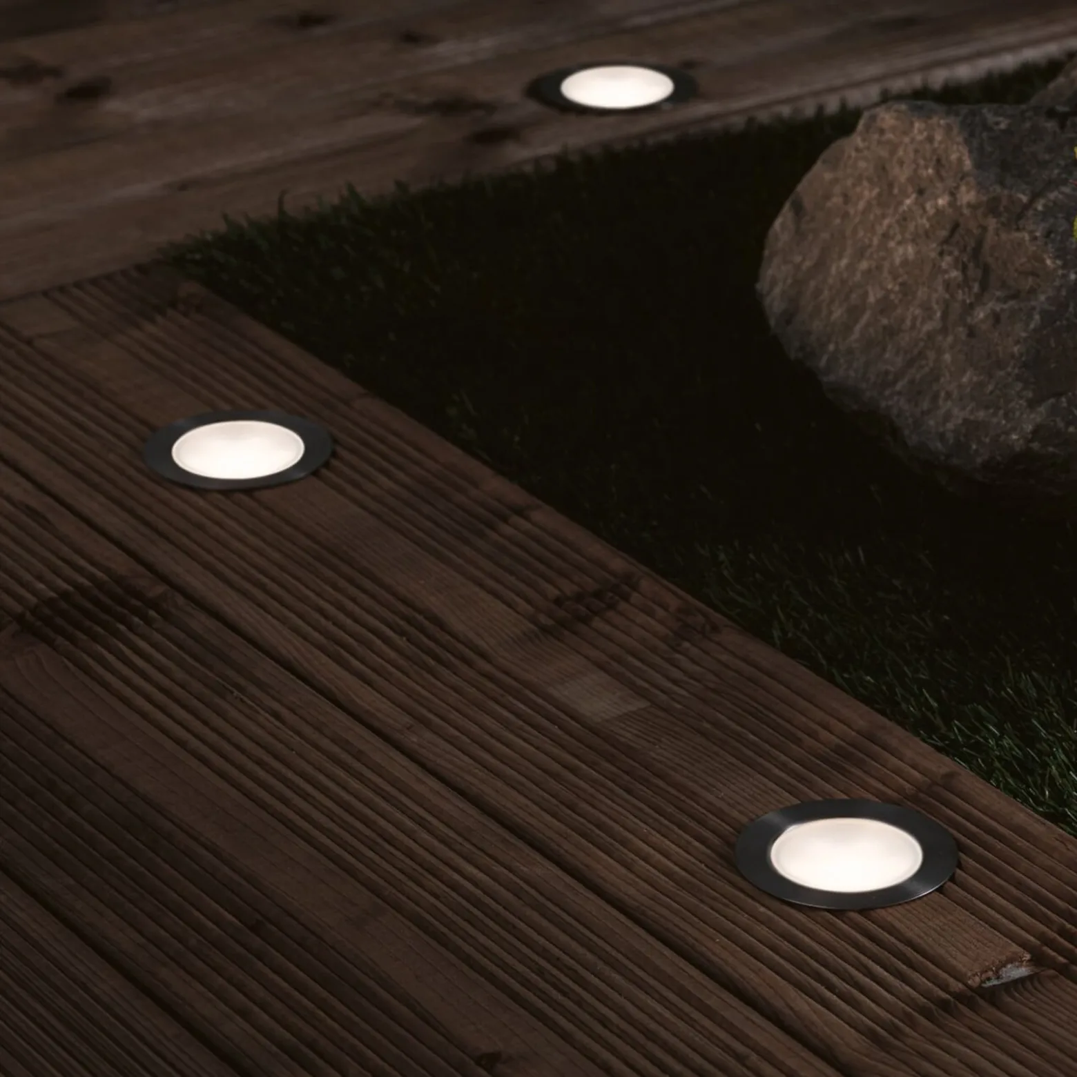Paulmann Plug & Shine Upotettava valonheitin Floor 3 RGBW ZigBee