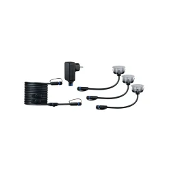 Paulmann Plug & Shine Upotettava valonheitin Floor 3 RGBW ZigBee