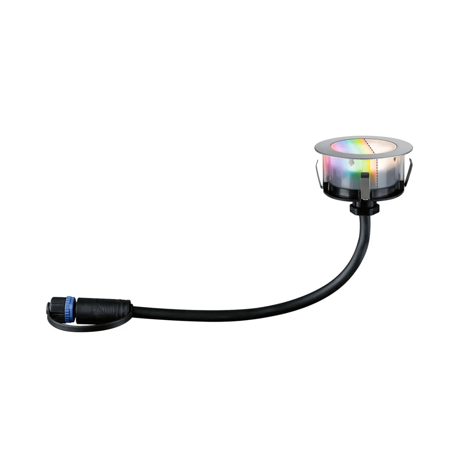 Paulmann Plug & Shine Upotettava valonheitin Floor 3 RGBW ZigBee