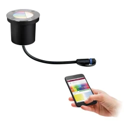 Paulmann Plug & Shine upotettu lattiavalaisin ZigBee RGBW