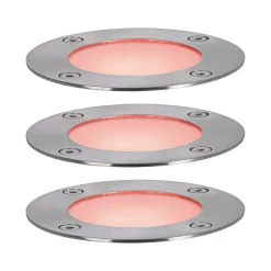 Paulmann Plug & Shine upotettu ZigBee RGBW 3-pohjainen