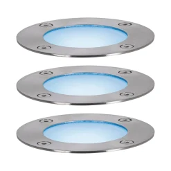 Paulmann Plug & Shine upotettu ZigBee RGBW 3-pohjainen