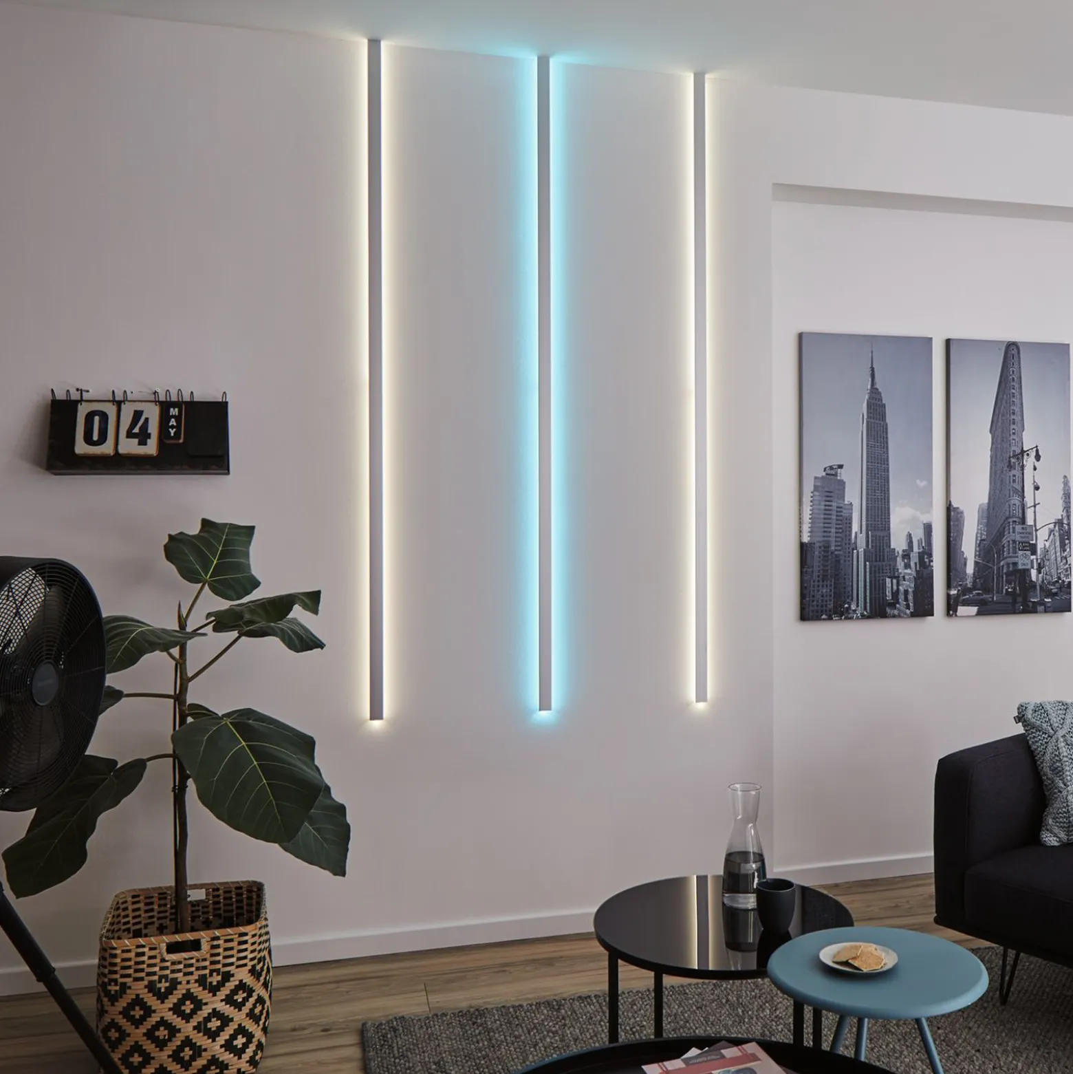 Paulmann Profil Duo -kulmat (2 kpl) LED-nauhoille