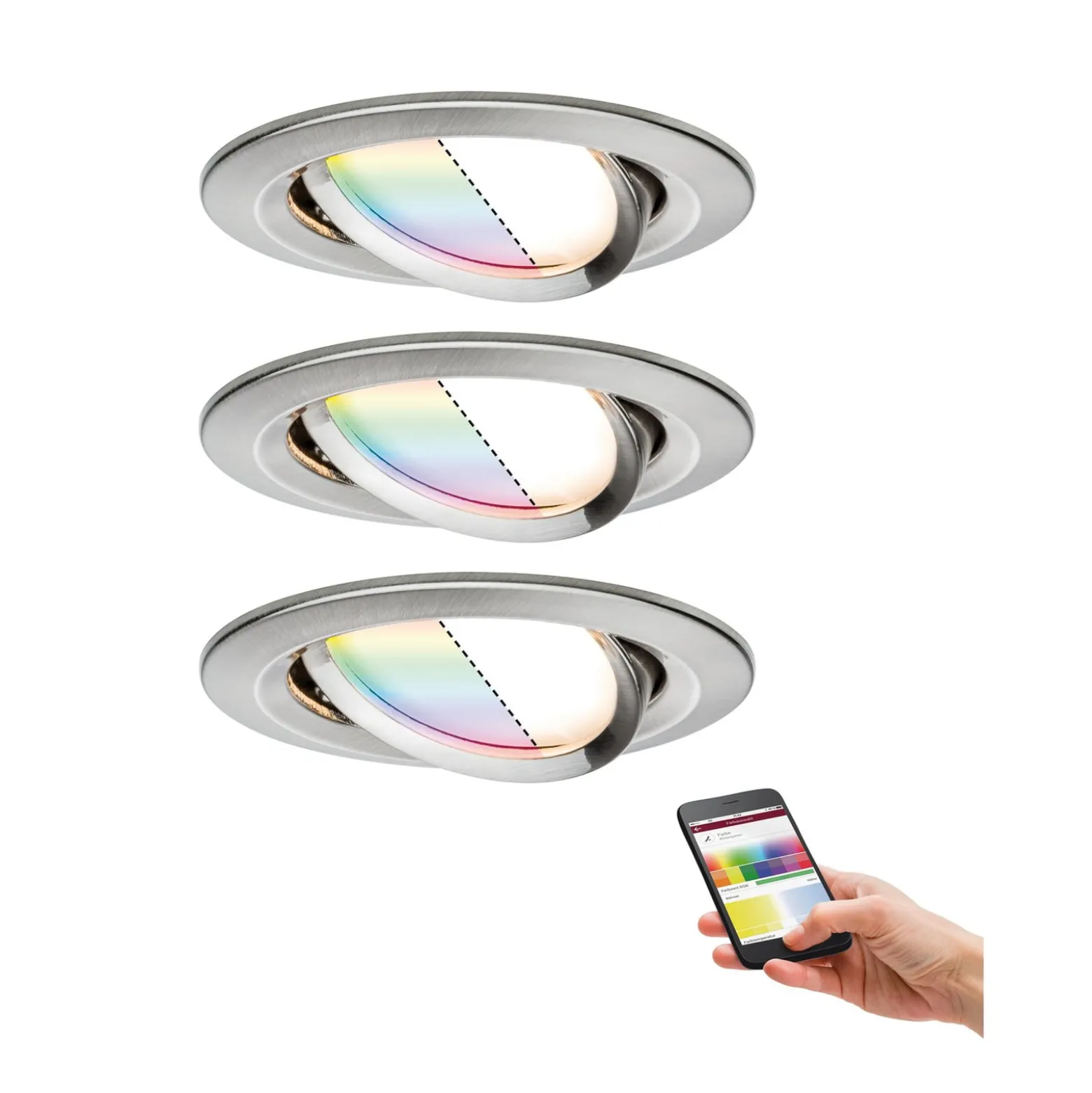 Paulmann Smart Friends Spot Nova Plus 3 kpl RGBW