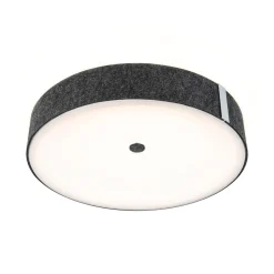 Paulmann Smart LED-kattovalaisin Malika antrasiitti Ø 40 cm huopa