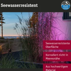 Paulmann Smart LED maapiikkispotti Kikolo, RGBW, antrasiitti IP65