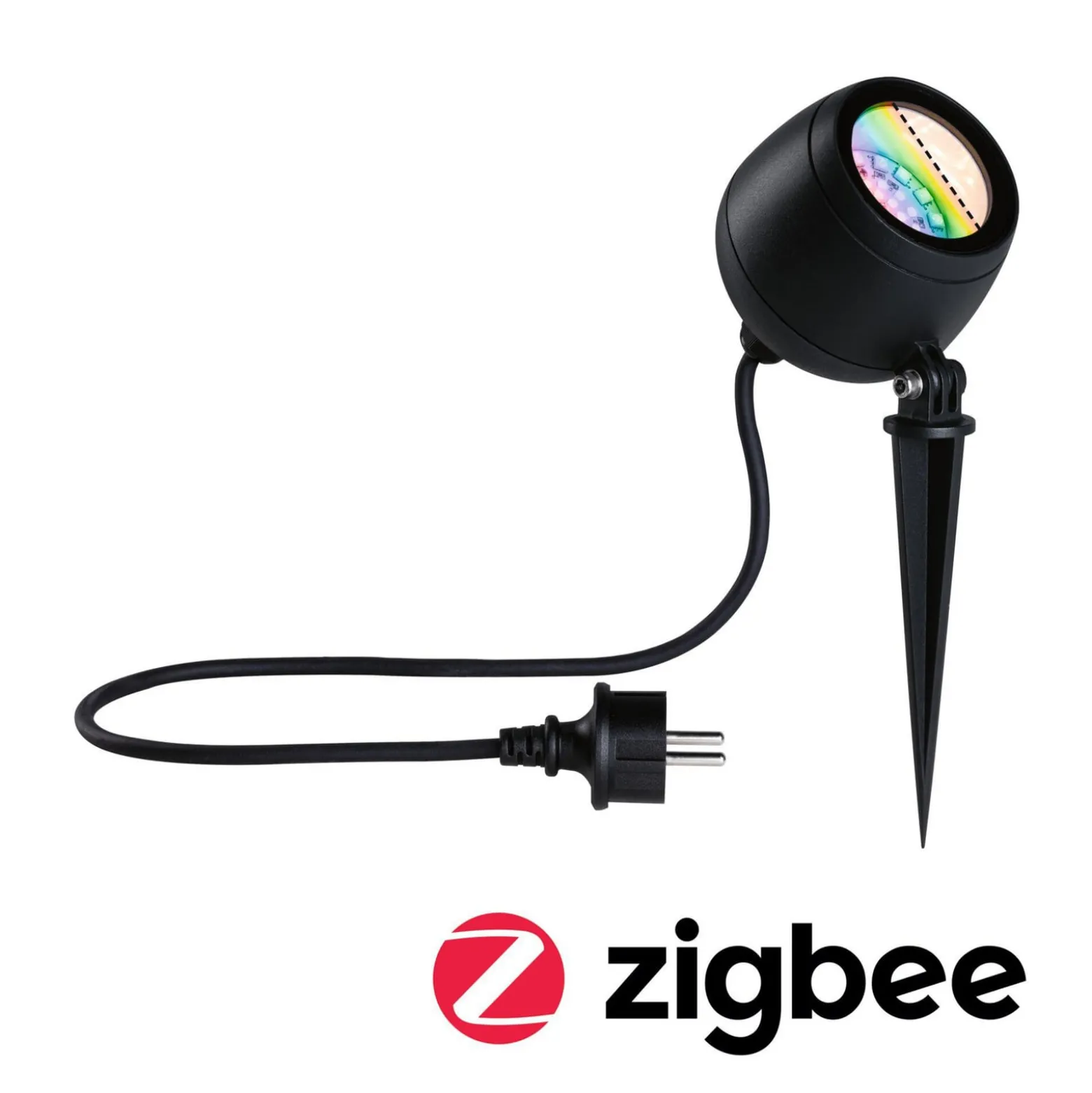 Paulmann Smart LED maapiikkispotti Kikolo, RGBW, antrasiitti IP65