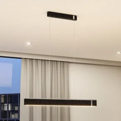 Paulmann Smart LED-riippuvalaisin Jagun, antrasiitti, 100 cm, huopa