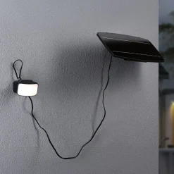 Paulmann Smart Solar -ulkoseinälamppu Flotas, antrasiitti, IP65