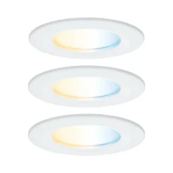 Paulmann upotettava LED-kohdevalaisin Nova Coin Smart, valkoinen, CCT, 3 kpl,