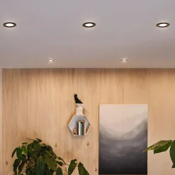 Paulmann uppivalo Nova Plus musta Ø 9 cm GU5.3/GU10 IP65