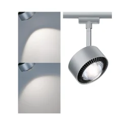 Paulmann URail Aldan LED-spotti 4000K kromi matta Paulmann URail Aldan