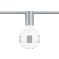 Paulmann URail Ceiling Socket E27, mattakromi