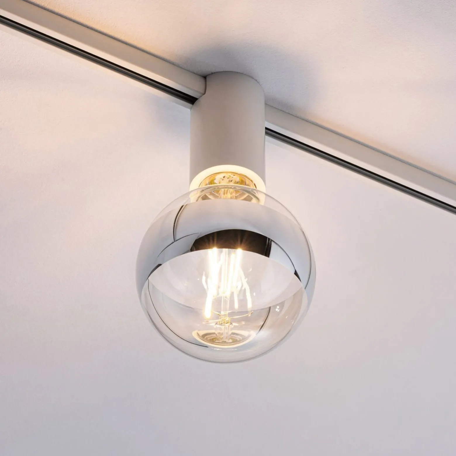Paulmann URail Ceiling Socket E27, valkoinen