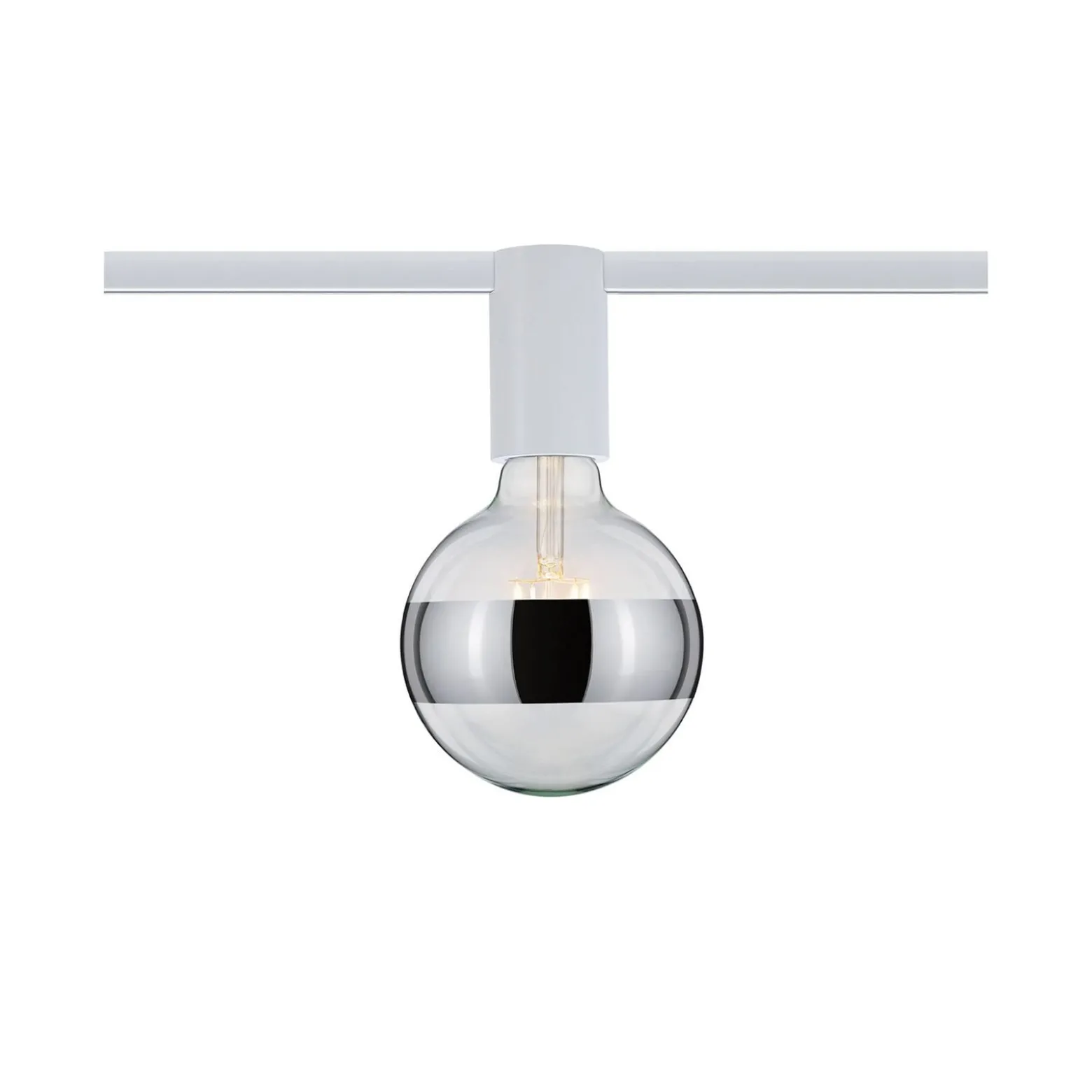 Paulmann URail Ceiling Socket E27, valkoinen