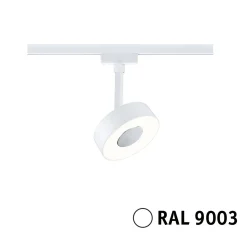 Paulmann URail Circle LED-kohdevalaisin, 3-portainen himmennin, 3000K,