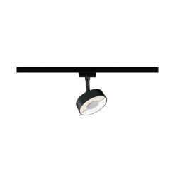 Paulmann URail Circle spotti white switch musta
