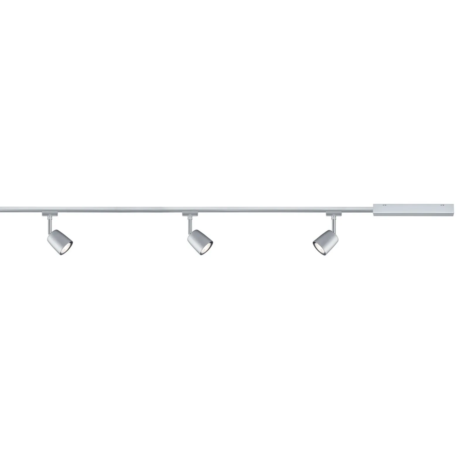 Paulmann URail Cover Set, 3 paikkaa, raideleveys, kromi, kromi