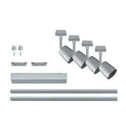 Paulmann URail Cover Set, 4 paikkaa, 2xrail kromi