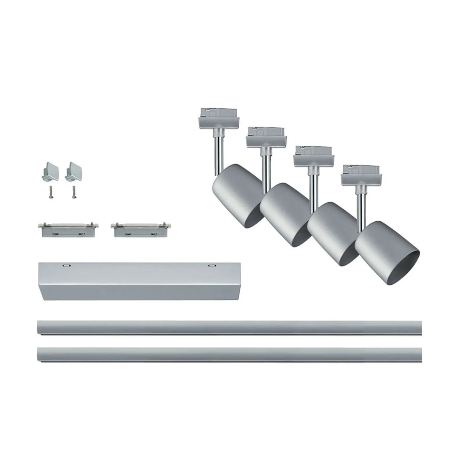 Paulmann URail Cover Set, 4 paikkaa, 2xrail kromi